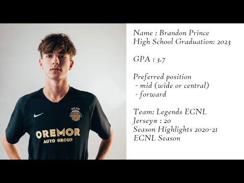 Video of BPrince 2020/21 ECNL Highlights