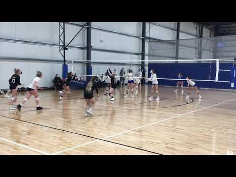 Video of Sara Daughtry 2021 lefty setter/RS