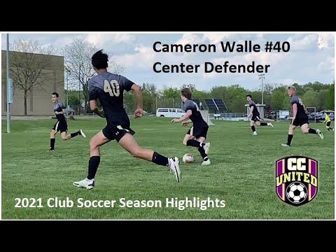 Video of Cameron Walle - 2021 Club Soccer Highlights