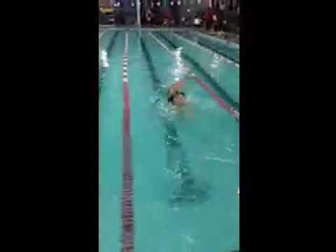 Video of 100 yard freesryle