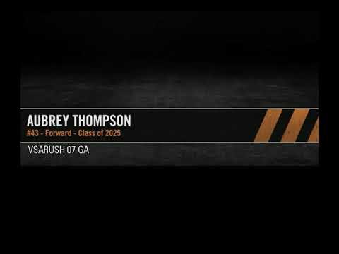 Video of Aubrey Thompson - F June GA Showcase in NJ - game highlights