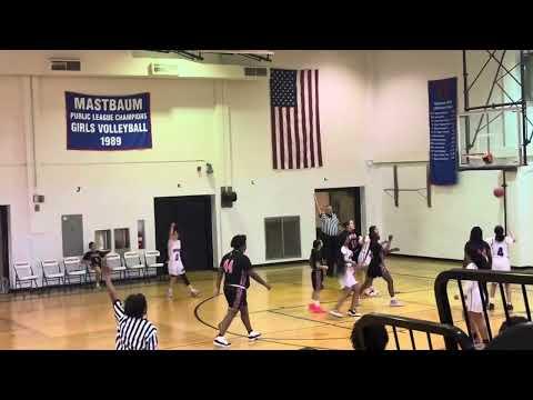 Video of 3 Pointer from Point Guard Allison at Mastbaum AVTS