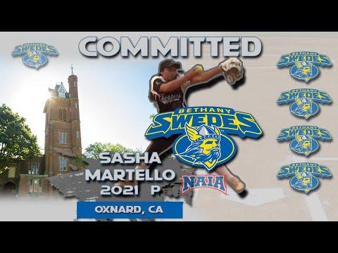 Video of 2021 Sasha Martello Pitcher Softball Skills Video- So Cal Choppers Fausett