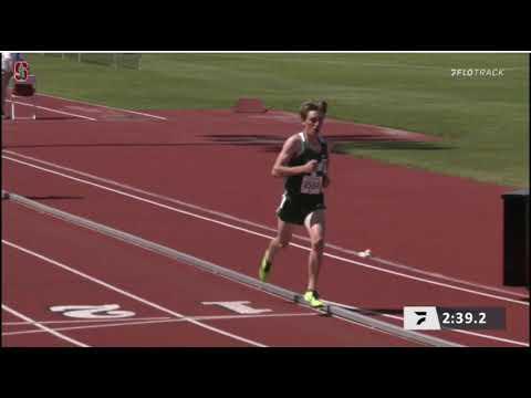 Video of 2022 Stanford Invitational 1600m