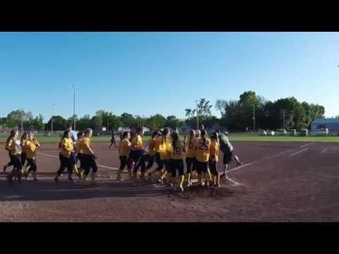 Video of Jordan Carlson Softball Skills 2017 Recruit 