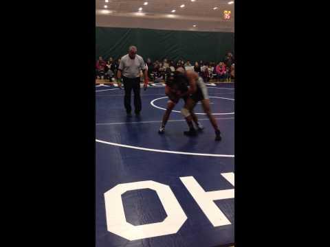 Video of Jonavan Huggins (@TheFlyHuggies) vs. DePaul Coll. Prep 152lbs