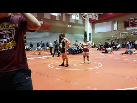 Video of 195# Tyrone Woods Tournament Match 4