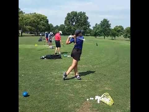 Video of Full swing and bunkers Fall 2017 Age 16