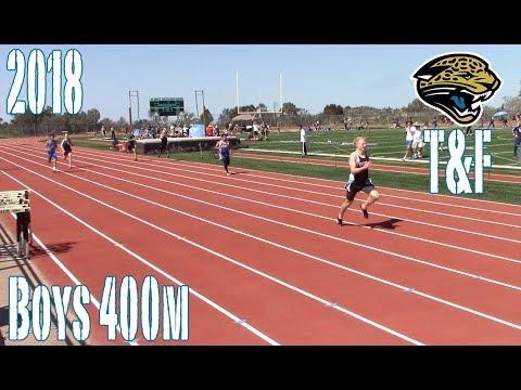 Video of 2018 T&F Jaguar Invite Boys 400m (Heat 2)