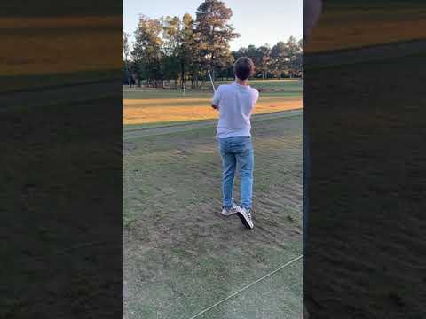 Video of 50 yard low wedge shot