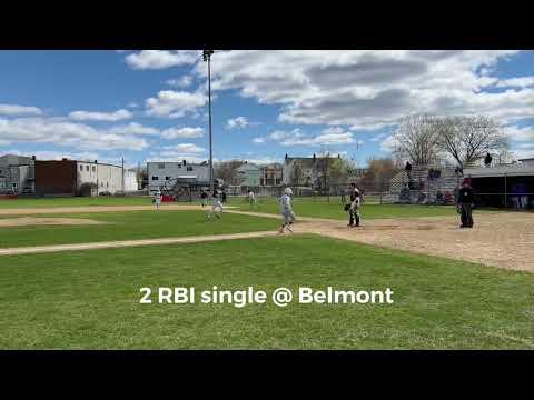 Video of Dylan Walsh 2023 IF/RHP - In Game Hitting video