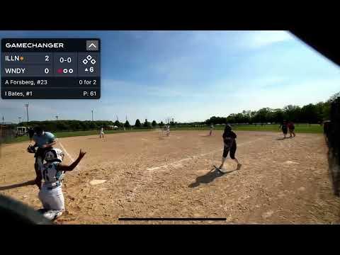 Video of Isabel Bates - Three Pitch Inning 6/16/24