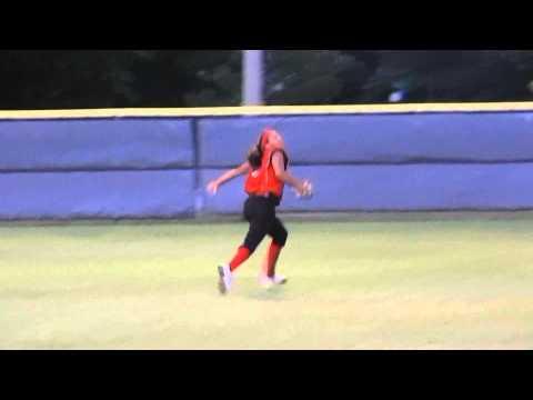 Video of Mayriah Brown outfield