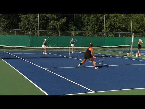 Video of *I play a point at the net at the 23 second mark of this video*