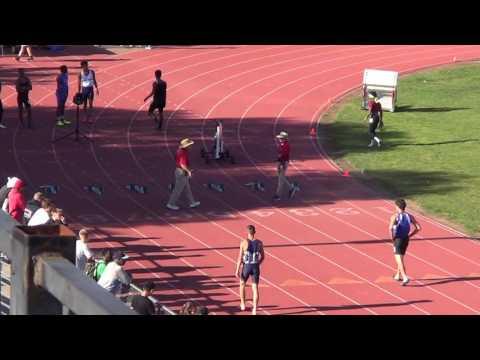 Video of DIII 100m Prelim 5/17/19 10.84