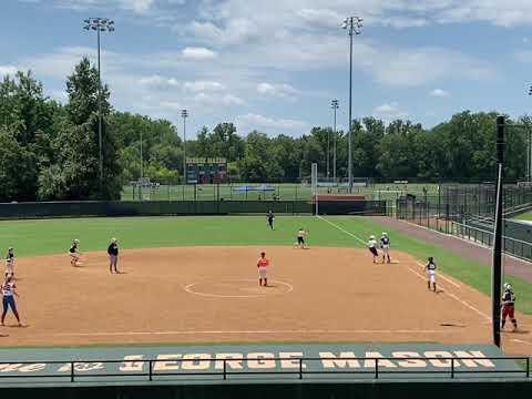 Video of George Mason camp - 2nd base highlight 