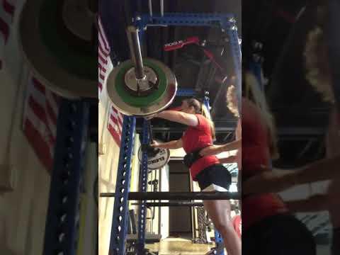 Video of Mackenzie Morrison PR squat 225lbs 8/27/20