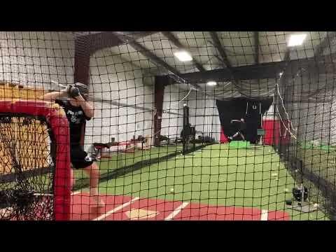 Video of Connor Harris pitching live at bats 