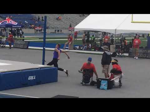 Video of 2018 17-18 y/o decathlon high jump