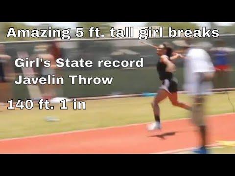 Video of 2014 Alabama High School Record - javelin Throw - 140 ft. 1 in.