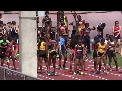 Video of Girls 100 meters Heat 6