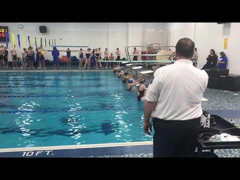 Video of 2019 Conference Meet (100 backstroke)