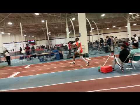 Video of Athletics Ontario U18 and Open championships triple jump (jump 2)