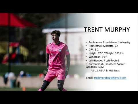 Video of Trent Murphy - Sophomore GK Transfer Prospect - Mercer University (D1)