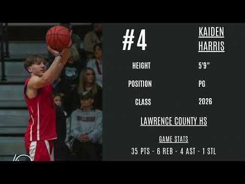 Video of 35 point game 