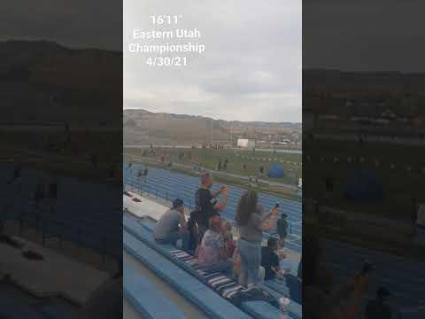 Video of Haylee Prescott, 16'11" Long Jump, Eastern Utah Championship