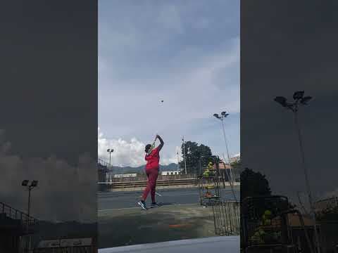 Video of Saturday Serve Practise