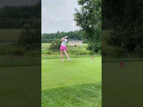 Video of 2024 Season, Golf Canada NextGen Quebec, Tee Shot, Hole 1, round 3