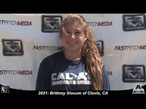 Video of 2021 Brittney Slocum softball Skills 