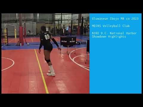 Video of Oluwaseun Ibojo MB- NIKE D.C. National Harbor Showdown Highlights