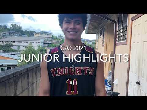 Video of Junior highlights-Manaloa Kahoopii#11