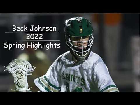 Video of Beck Johnson Spring Highlights (class of 2022)