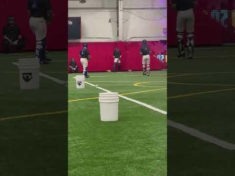 Video of 22-23 off season catching workouts 