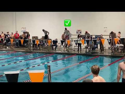 Video of 50Y Free - 1st place - 12/2/23