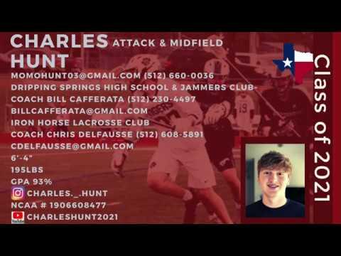 Video of Charles Hunt Summer 2019