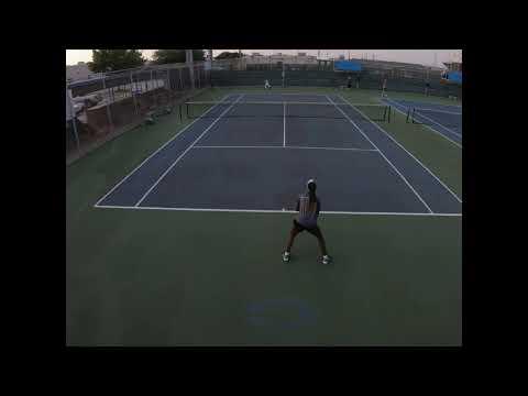 Video of DeCora Antoine - Practice Match vs 10 UTR / 2024 Blue Chip