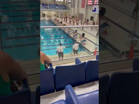 Video of 50 free start, Yellow cap, Lane 0