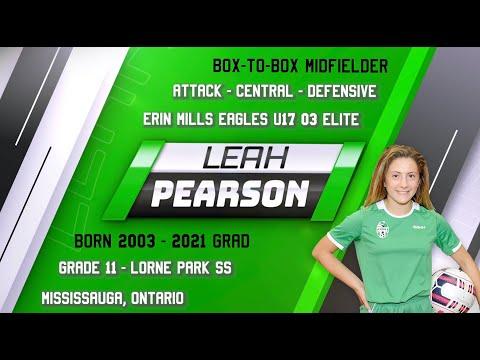 Video of Leah Pearson - Soccer Highlight Video