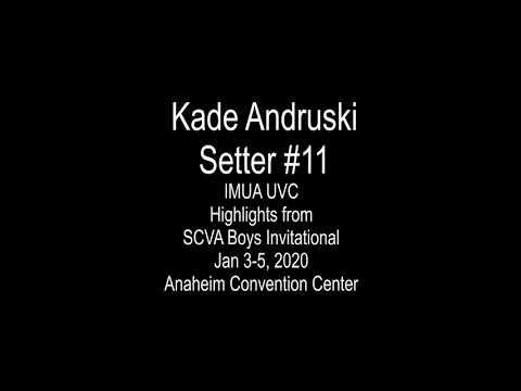 Video of Kade Andruski Highlights Junior Boys Invitational 2020