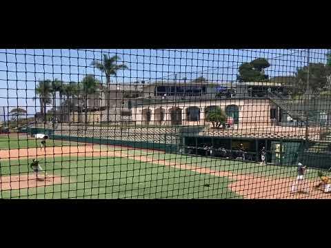 Video of Point Loma Prospect Camp, 7 K's, no Walks, 4 ground outs, 1 Hit