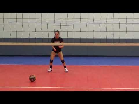 Video of Jenna Curbis  #24 Libero -  1st Alliance 17 Siver - Skills Video