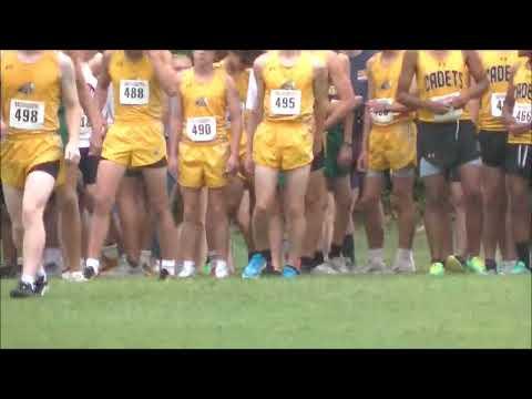 Video of Aiden Magee - Class of '26 - 10/02/2024 - 2024 Tidewater XC Clsc (#495, Yellow Jersey, Blue Spikes)