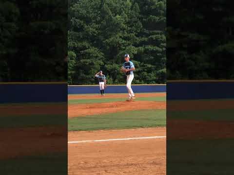 Video of Hill Shropshire pitching2 Aug. 2020