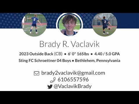 Video of Brady Vaclavik c/o 2023 - Penn Fusion 2022 Boys Winter Showcase