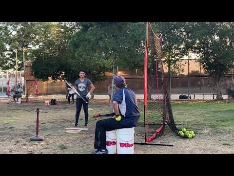 Video of Batting lesson