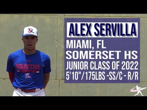 Video of Alex Servilla Catcher/SS 06-01-2020